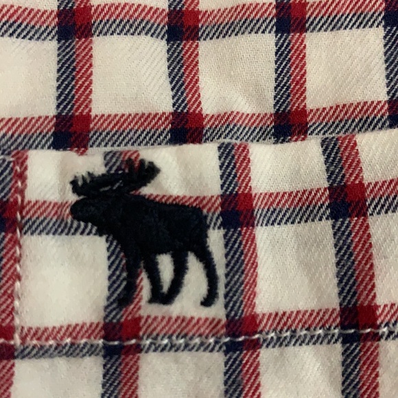 Kids Abercrombie LS button down shirt EUC 15/16 - Picture 2 of 4